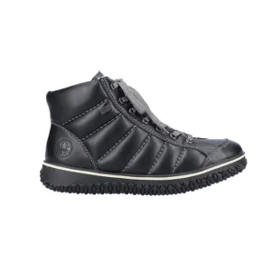 RIEKER PUFF HIGH TOP BLACK - WOMENS