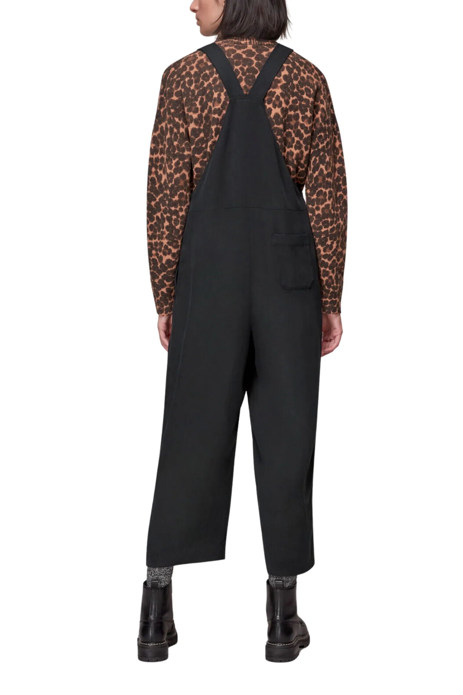 Rita Easy Dungarees - Black