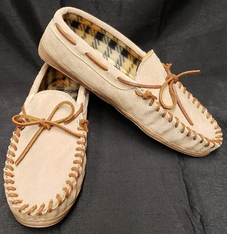 Roger -- Men's Suede Moccasin Slipper