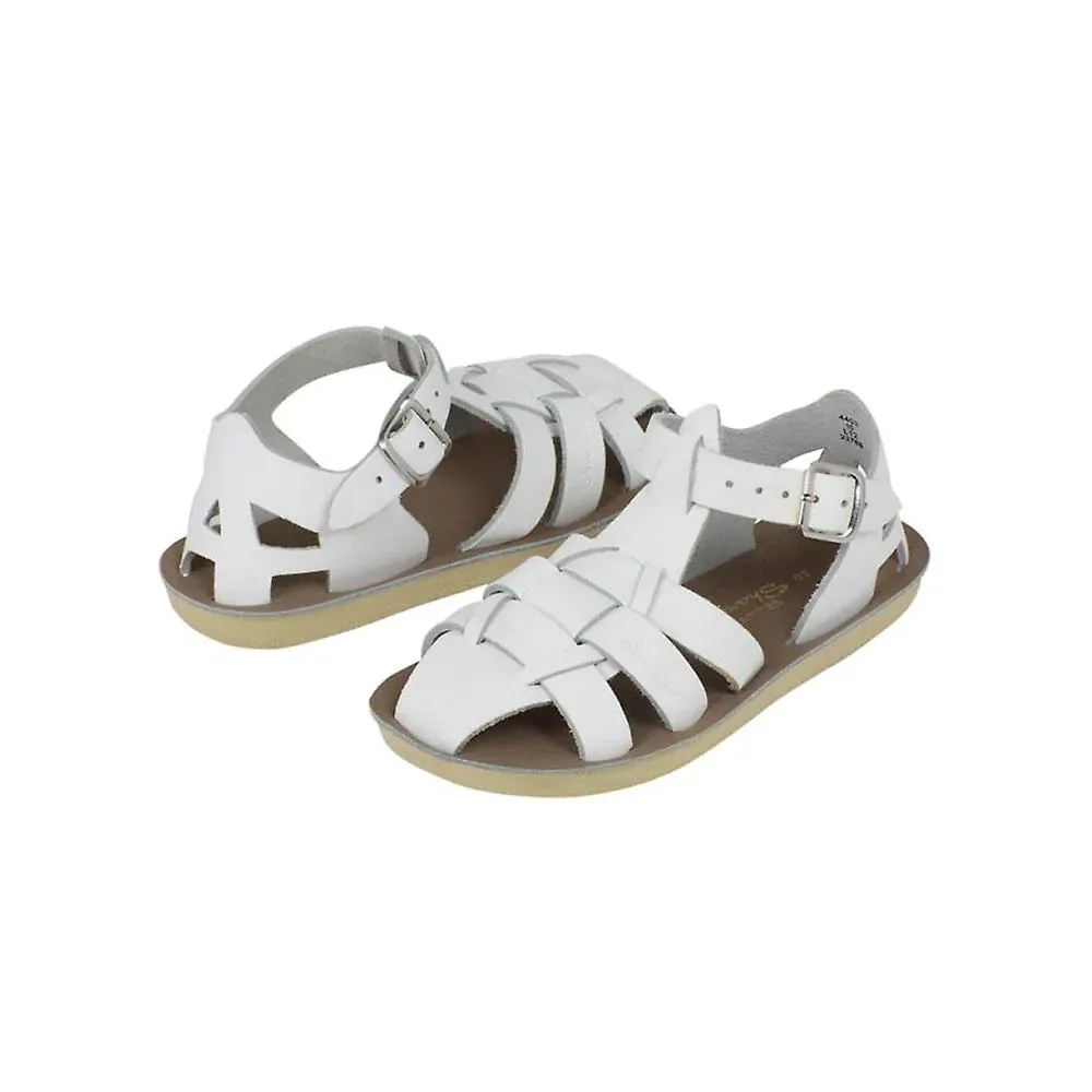 Saltwater Sandals - Shark White