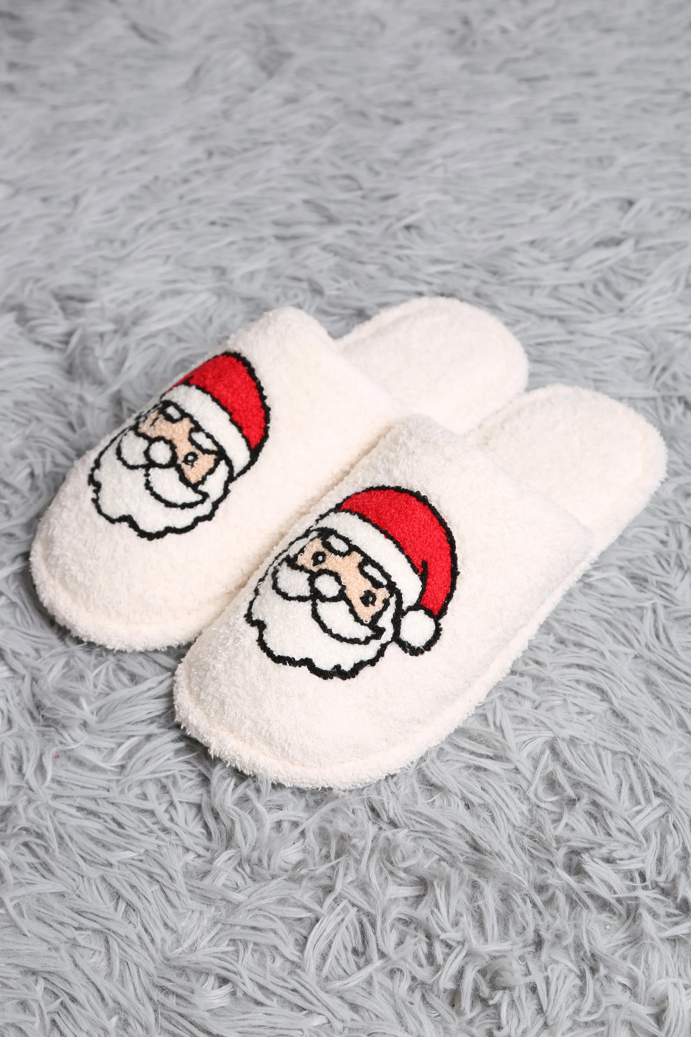 Santa Embroidered Slipper