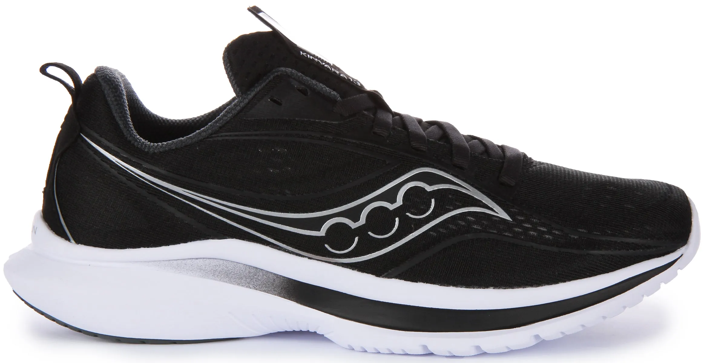 Saucony Kinvara 13 In Black Silver For Women