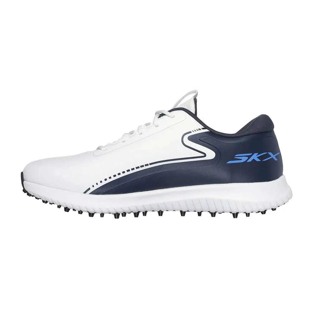 Skechers Go Golf Men's Max 3 Golf Shoes - White/Navy