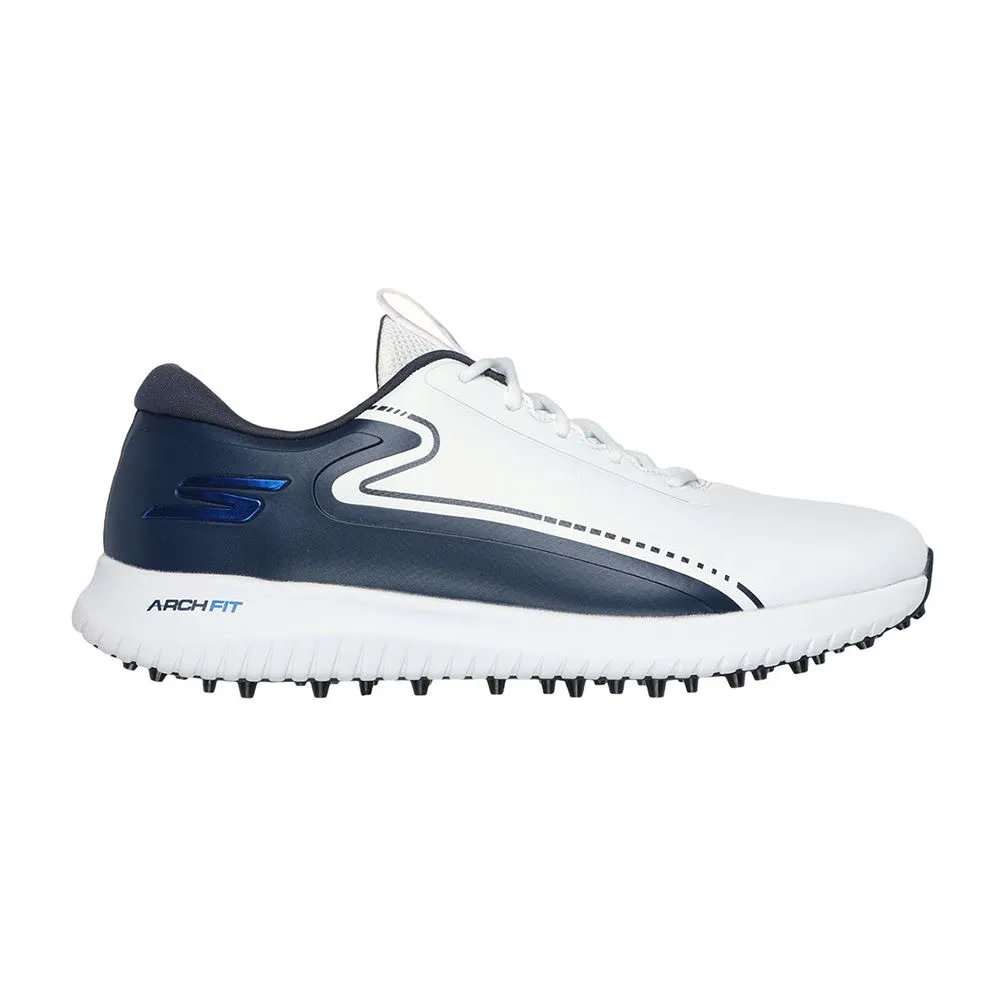 Skechers Go Golf Men's Max 3 Golf Shoes - White/Navy