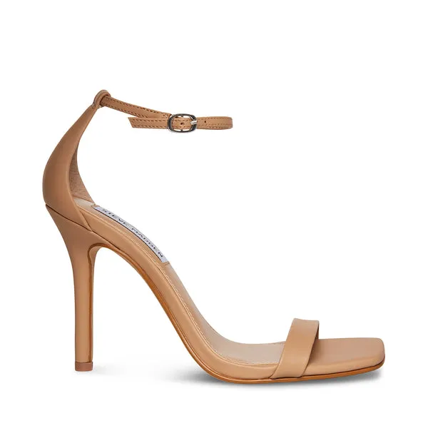 Steve Madden - Shaye - Ankle Strap Sandal Heels - Natural Nude