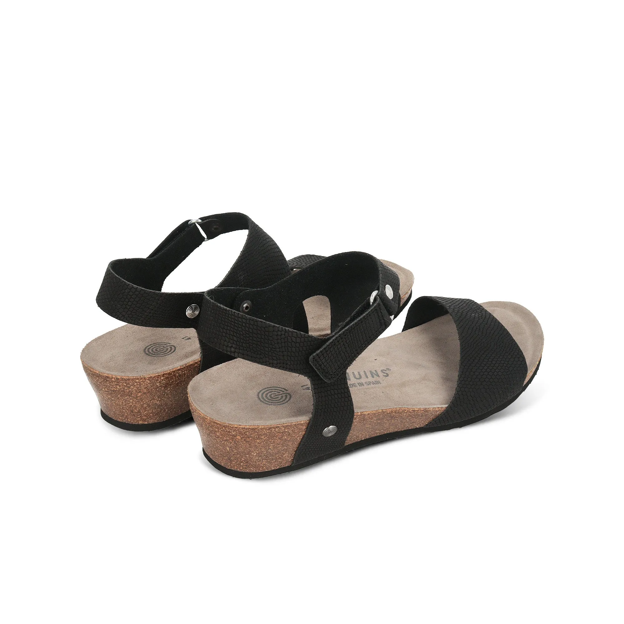 Teo Black Sandals