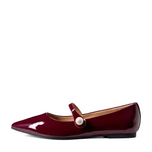 Thea Pearl Burgundy