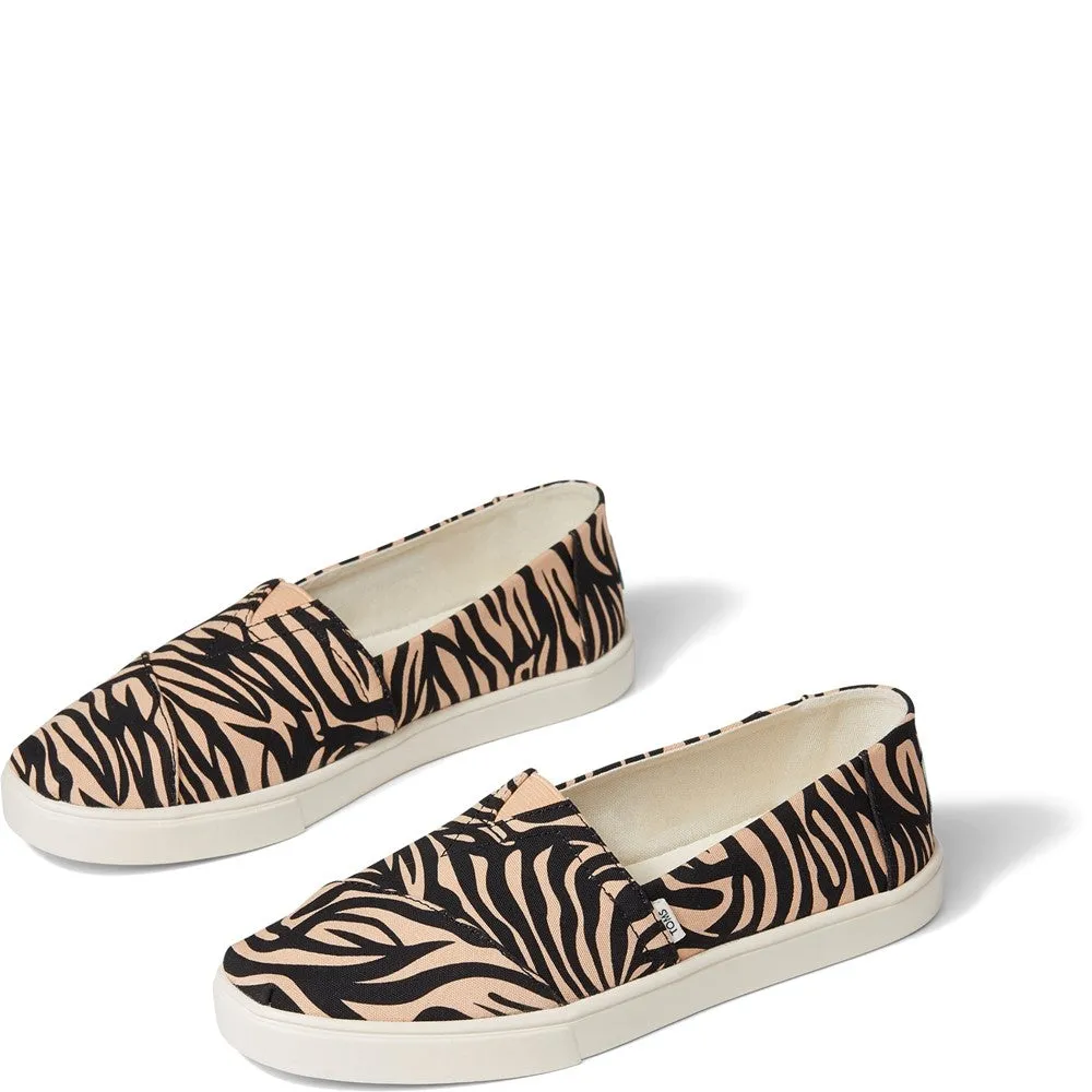 TOMS Alpargata Cupsole Tiger Stripes Slip On