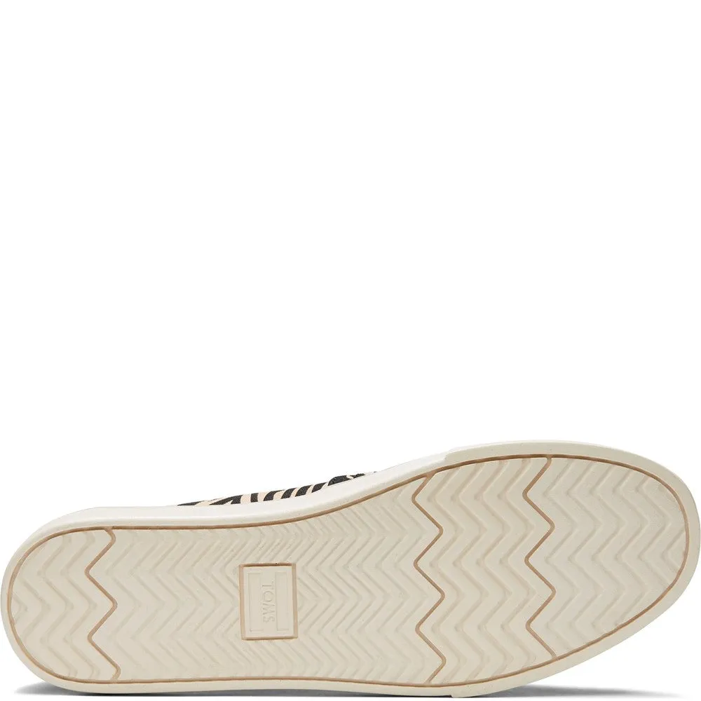 TOMS Alpargata Cupsole Tiger Stripes Slip On