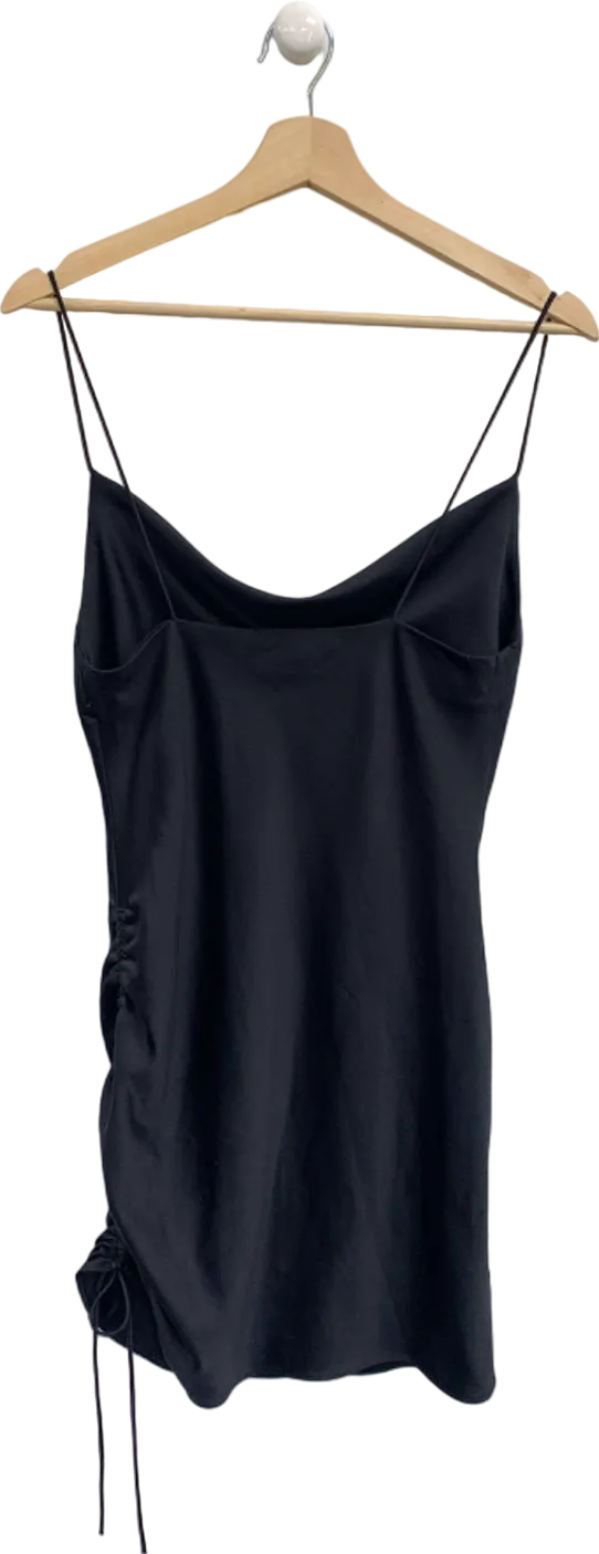 Topshop Black Slip Dress UK 8