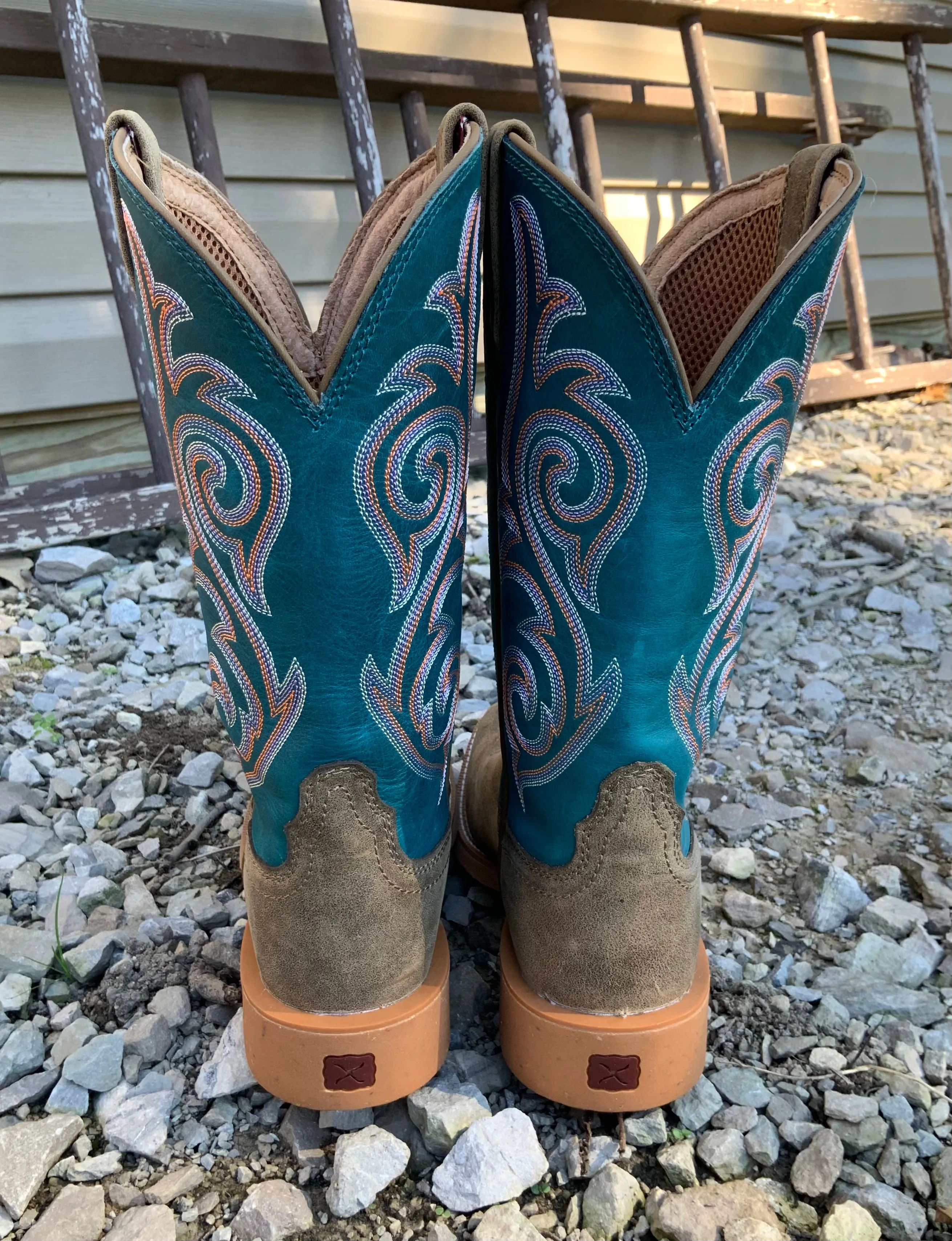 Twisted X Women's 12” Tech Bomber & Storm Blue Cowgirl Boot WXTR001