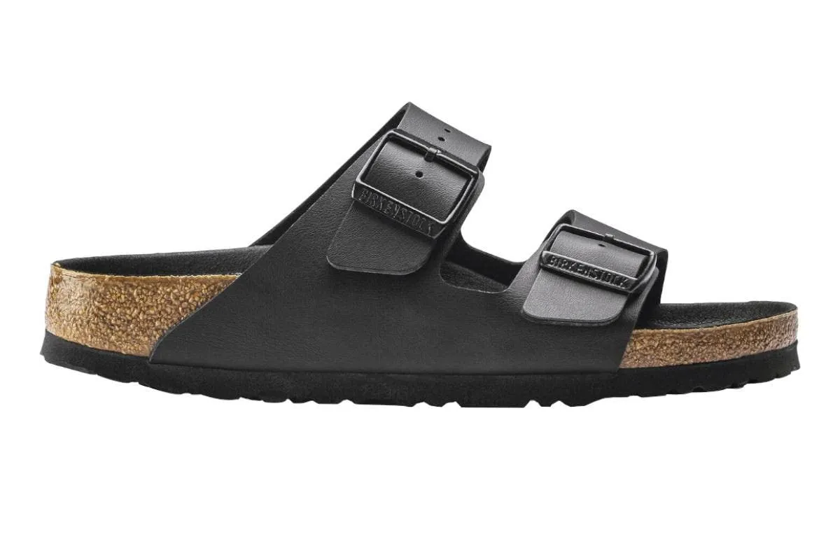 Unisex Birkenstock ARIZONA Slide Sandals 1019098 BLACK BIRKO FLOR