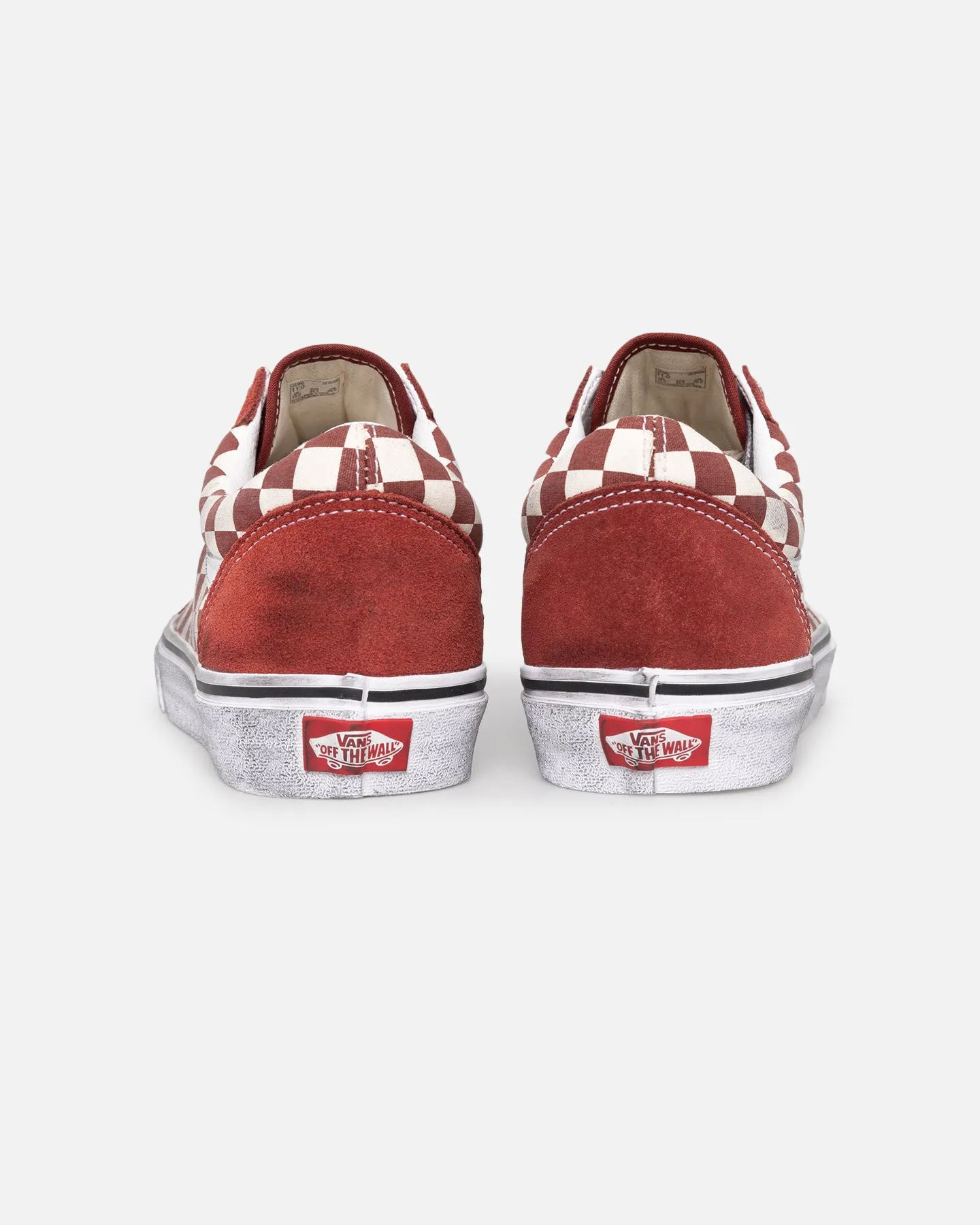 Vans Old Skool Stressed Red/White