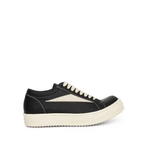 Women Vintage Leather Sneaker in Black/Milk