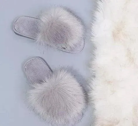 Women's Comfy Cozy Faux Fur Slippers (5-11)