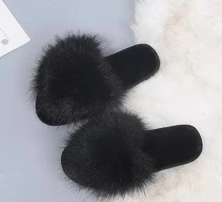 Women's Comfy Cozy Faux Fur Slippers (5-11)