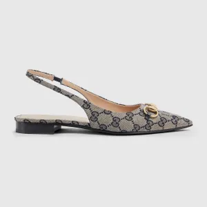 Women's Horsebit slingback ballet flat